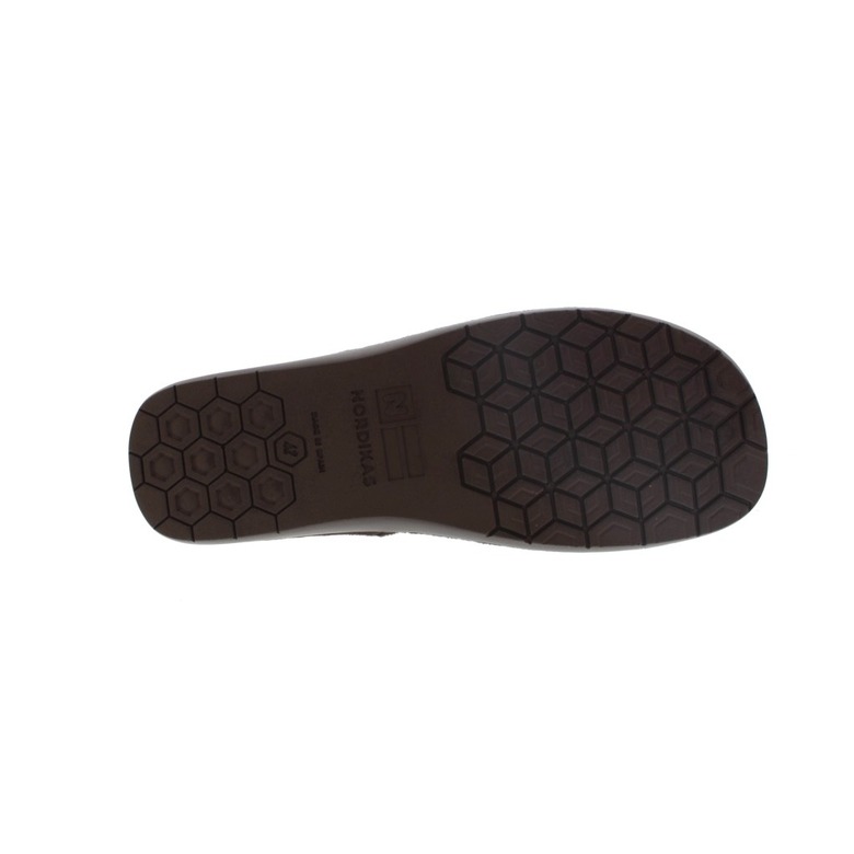 Nordika's pantoufles brun 5