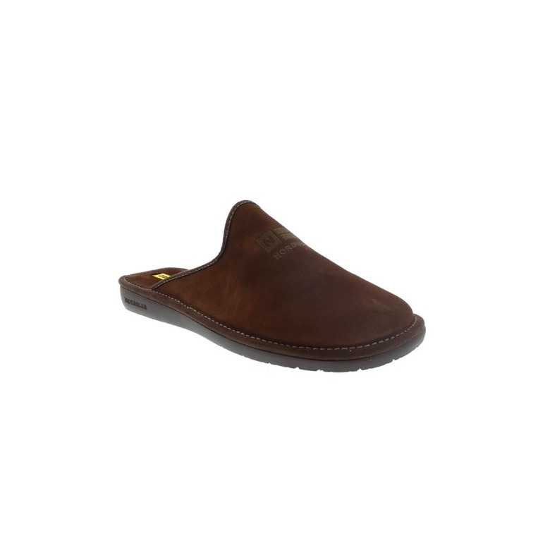 Nordika's pantoufles brun 2