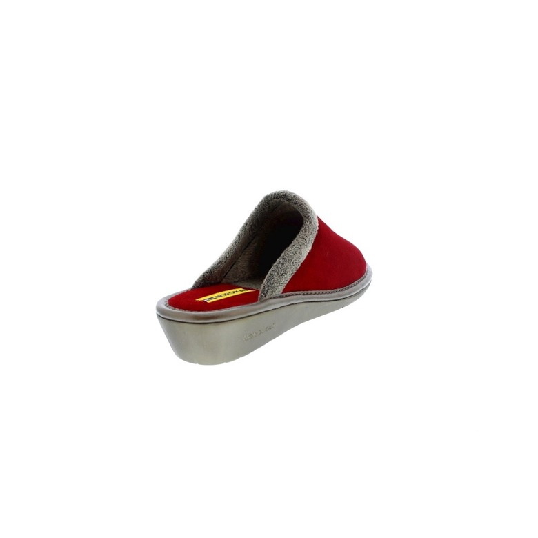 Nordika's pantoufles rouge 4