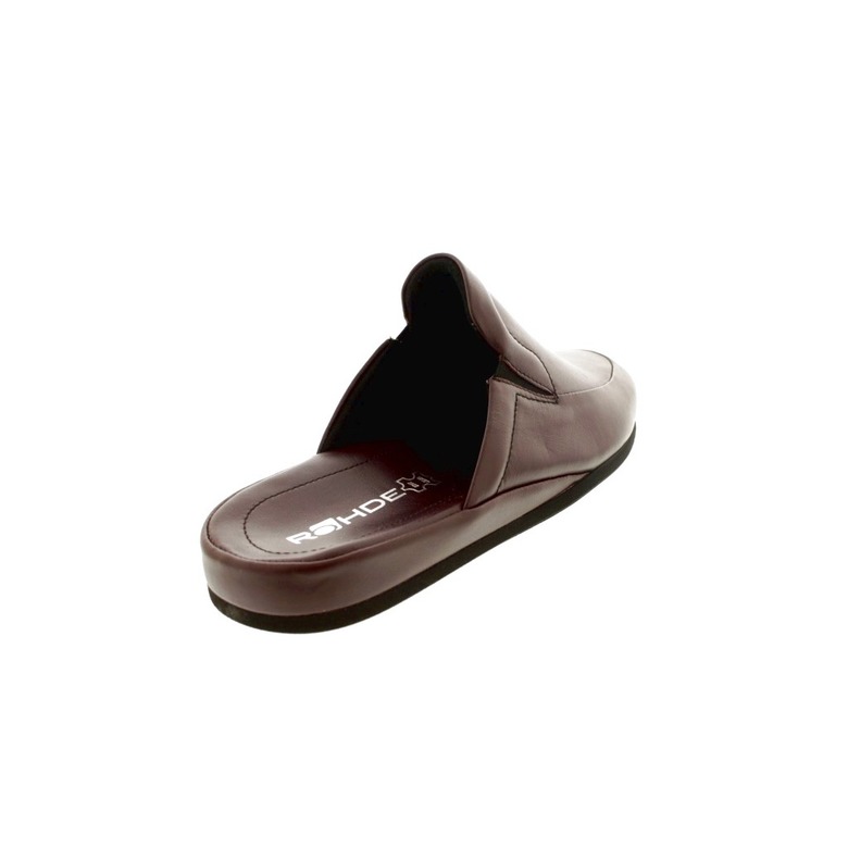 Rohde slippers bordeaux 4