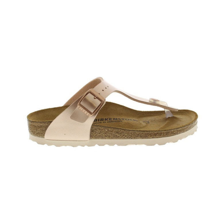 Birkenstock thong slippers bronze