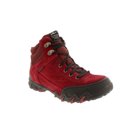 Mephisto Allrounder chaussures à lacets rouge