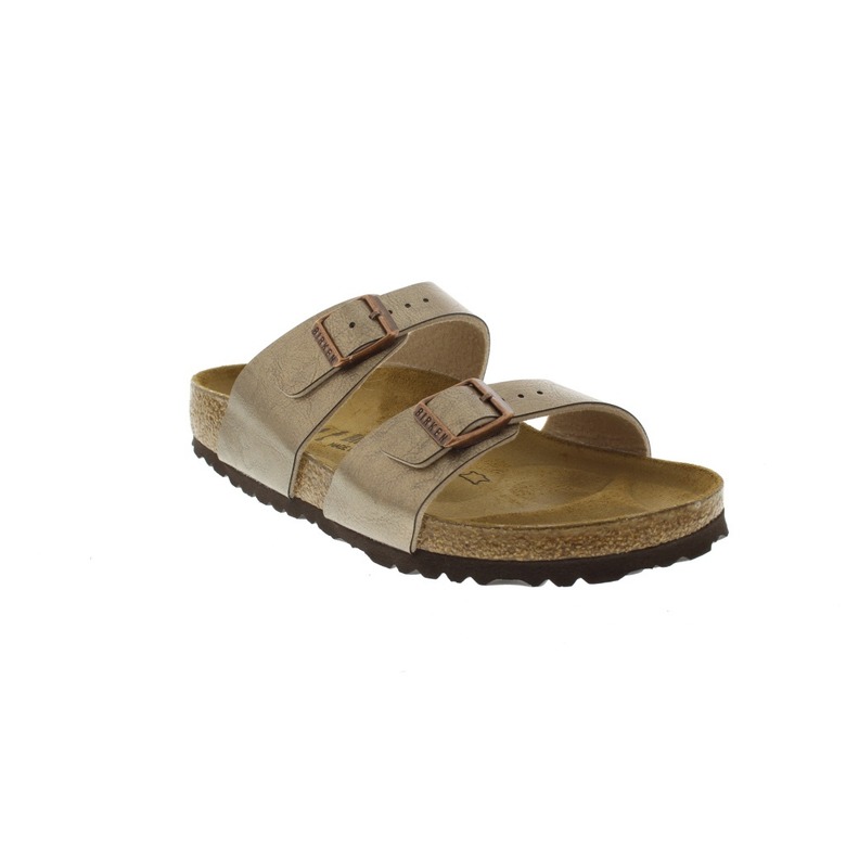 Birkenstock thong slippers taupe 2