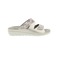 Rohde pantoufles argent 1