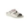 Rohde pantoufles argent 2
