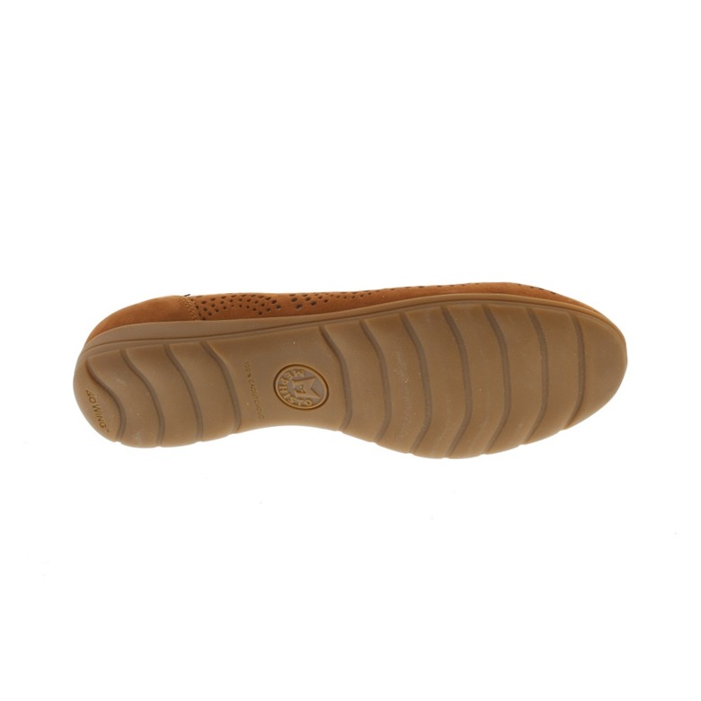 Mephisto ballerina's cognac 5