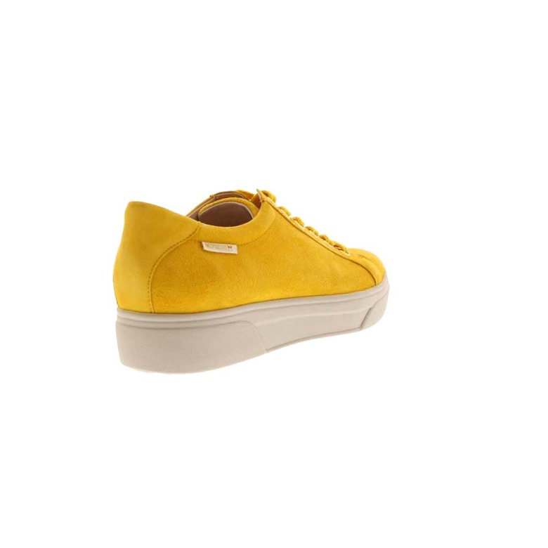 Mephisto chaussures à lacets ocre 4