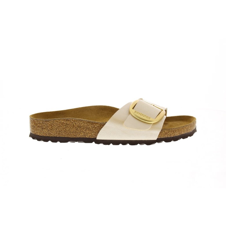 Birkenstock thong slippers ecru