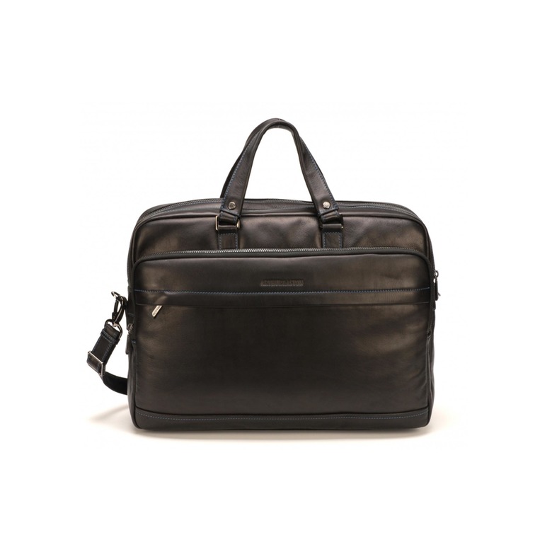 Arthur & Aston briefcase brown