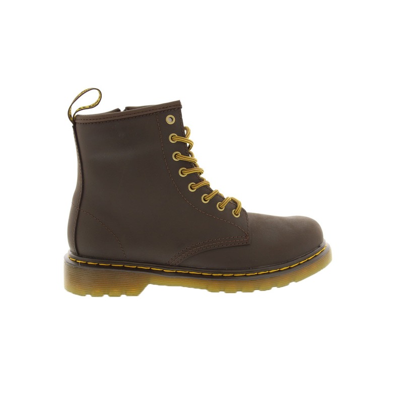 Dr Martens chaussures hautes brun
