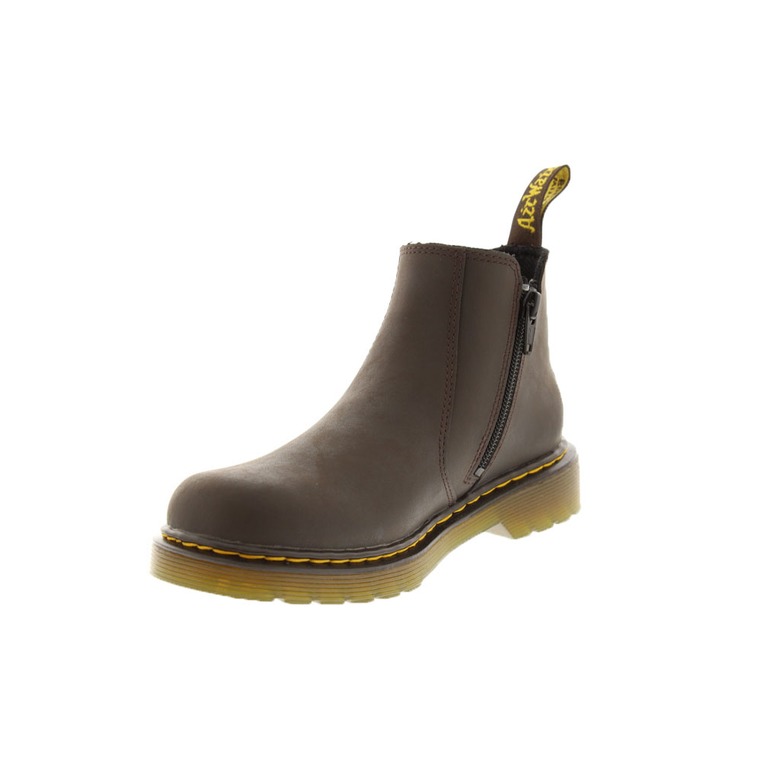 Dr Martens chaussures hautes brun 3