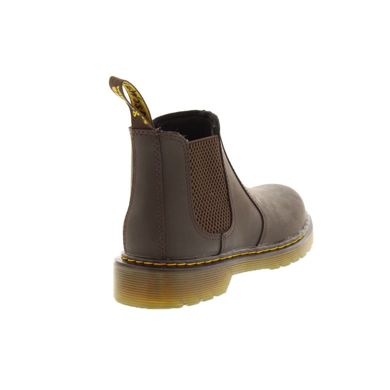 Dr Martens chaussures hautes brun 4