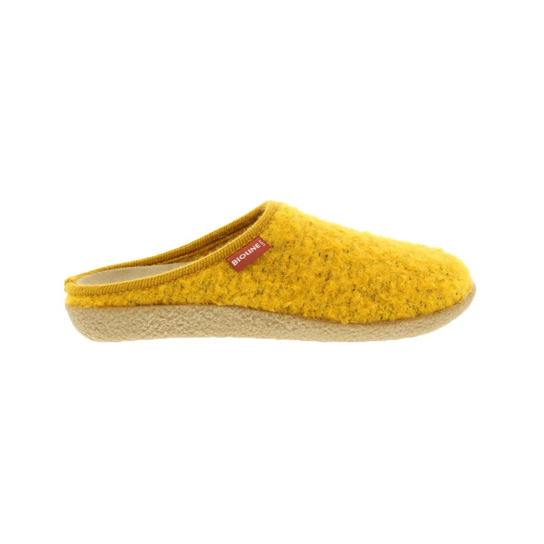 Saty - Bioline pantoufles jaune 1