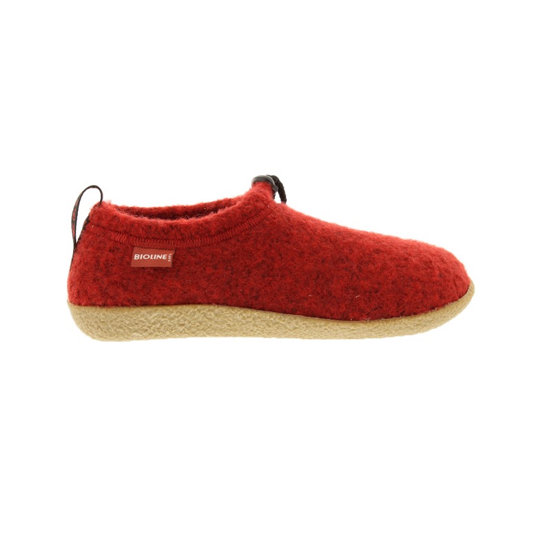 Saty - Bioline pantoufles rouge