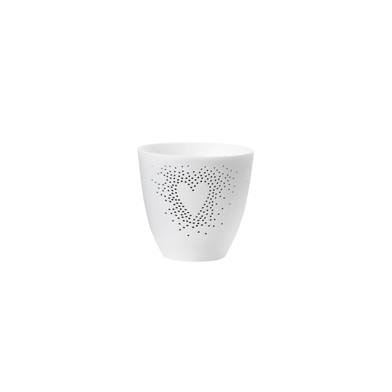 Rader Eurostyle tealight/candleholder white 1