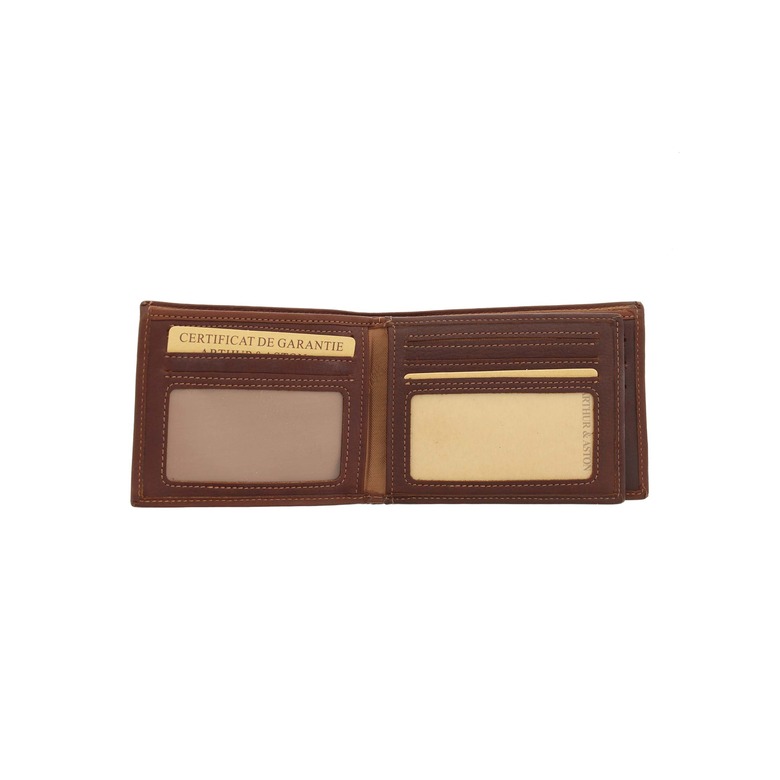 Arthur & Aston wallet cognac 2