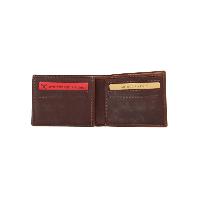 Arthur & Aston wallet cognac 3