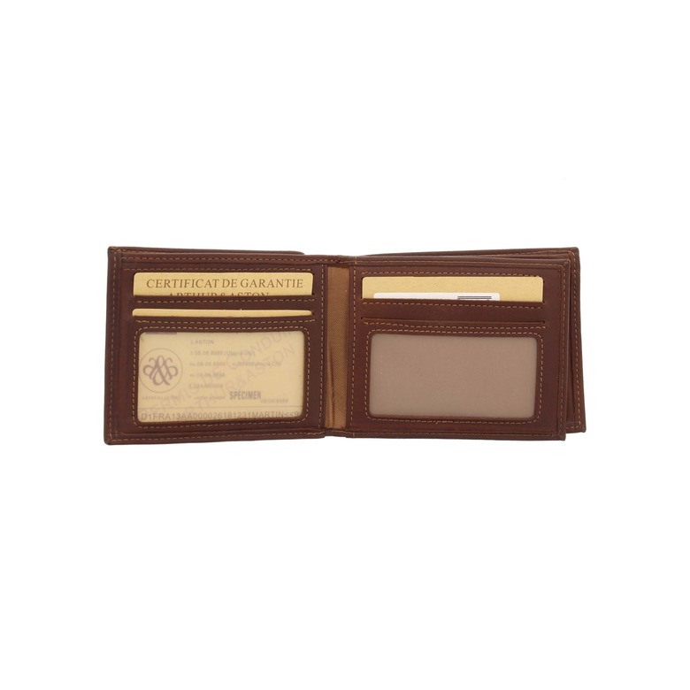 Arthur & Aston wallet cognac 2