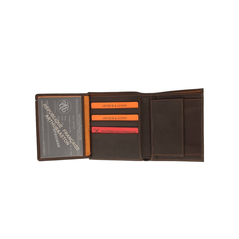 Arthur & Aston wallet brown 3
