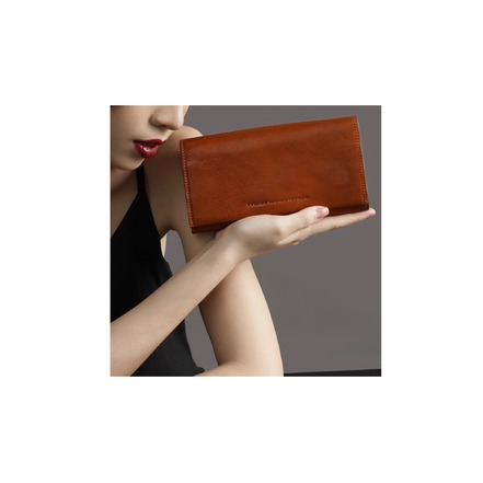 Evelien Vanhooydonck portefeuille cognac
