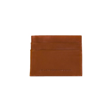 Evelien Vanhooydonck wallet cognac