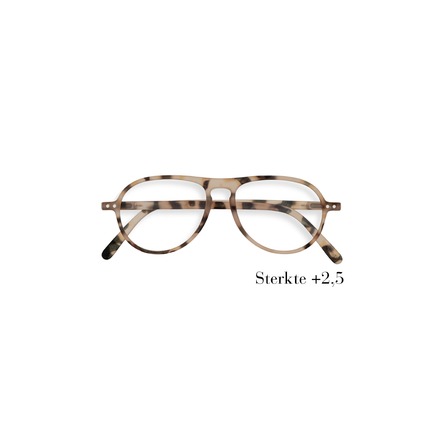 Izipizi reading glasses lightbrown