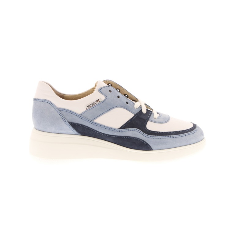 Mephisto chaussures à lacets bleu