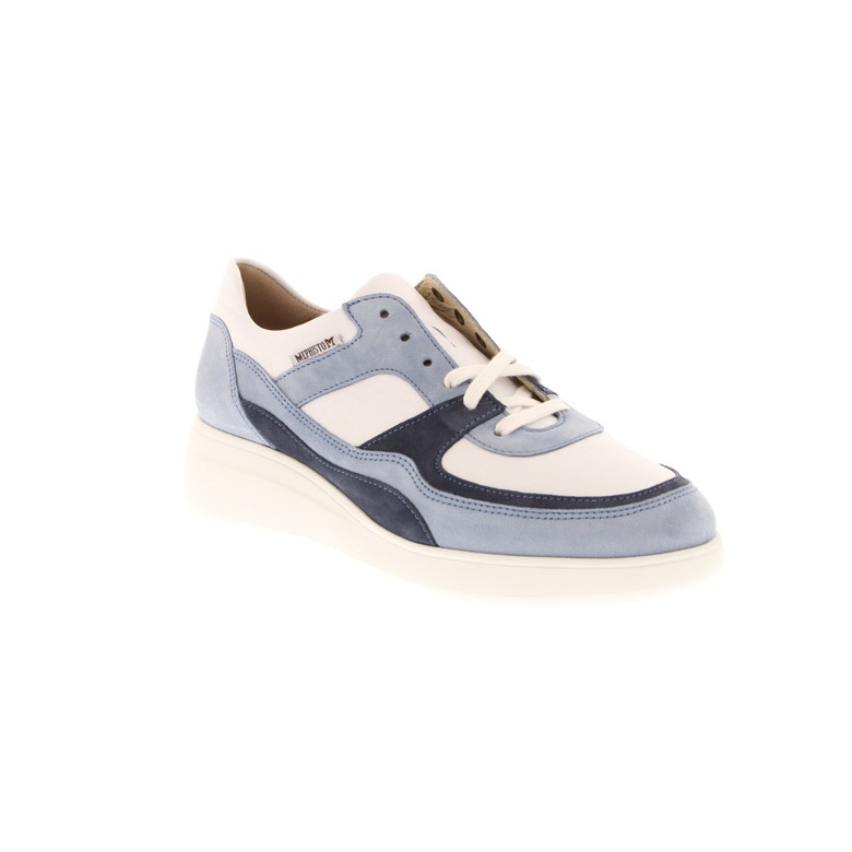 Mephisto chaussures à lacets bleu 2