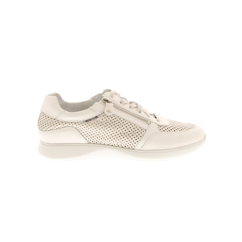 Mephisto chaussures à lacets blanc
