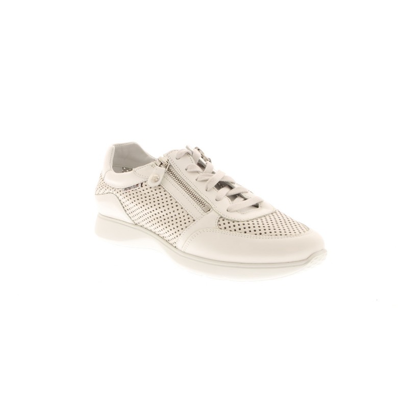Mephisto chaussures à lacets blanc 2