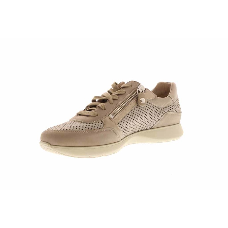 Mephisto veterschoenen taupe 3