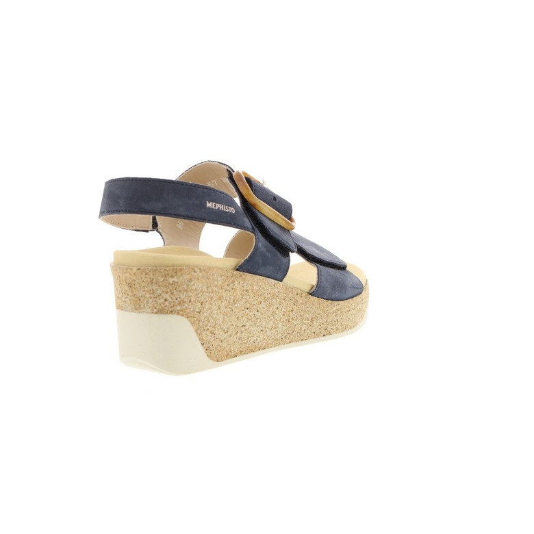 Mephisto sandales bleu 4