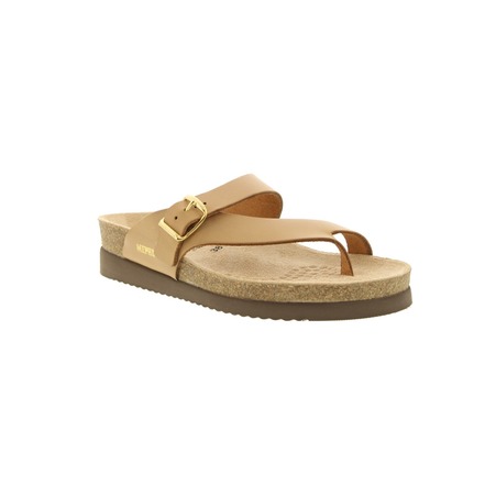 Mephisto thong slippers camel