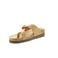 Mephisto thong slippers camel 3