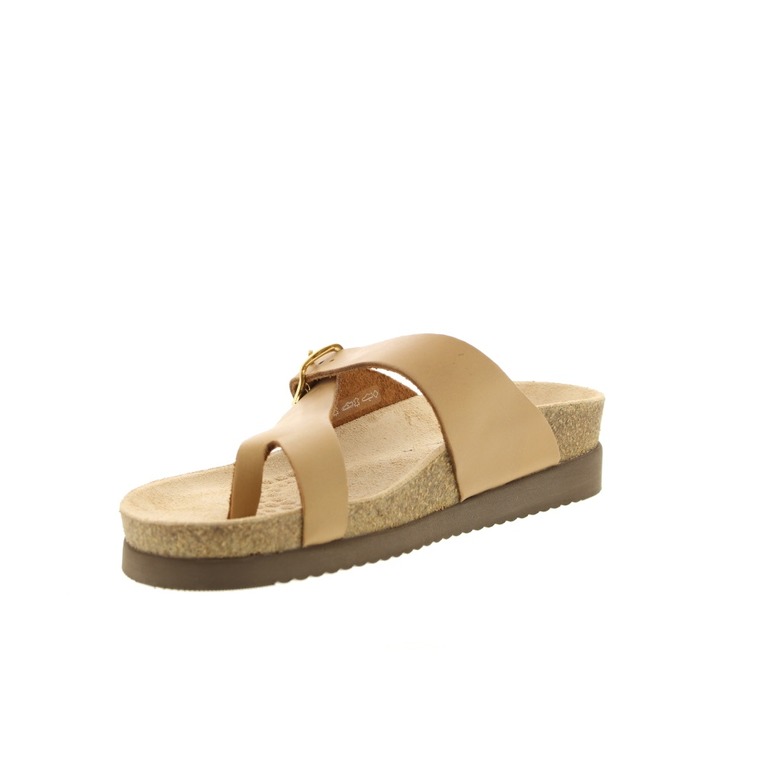 Mephisto thong slippers camel 3