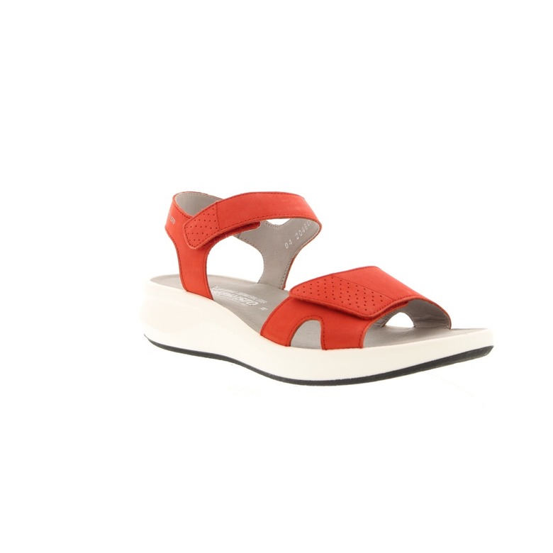 Mephisto sandales rouge 2