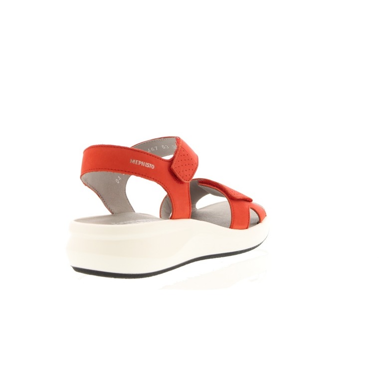 Mephisto sandales rouge 4