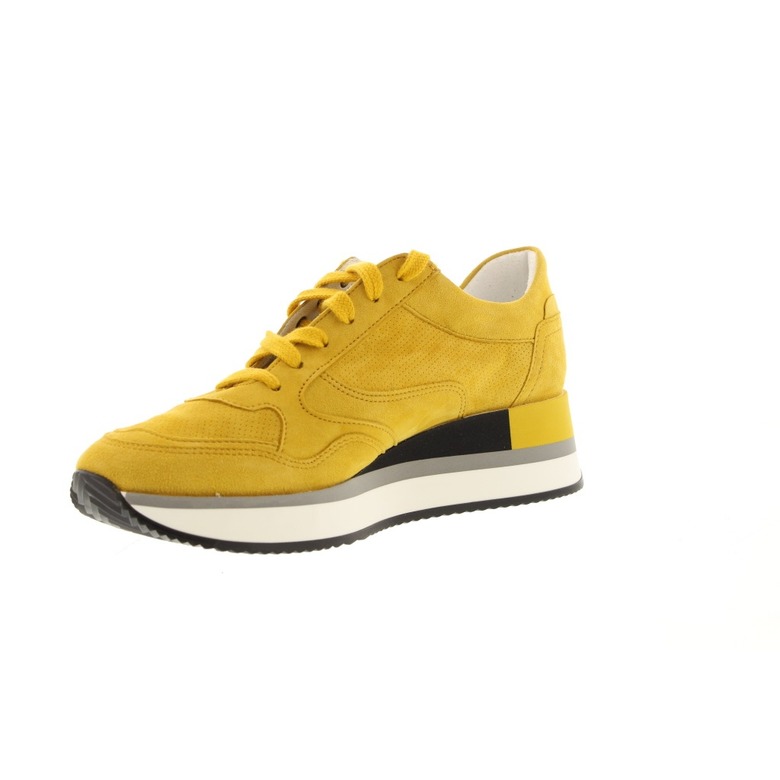 Mephisto chaussures à lacets ocre 3