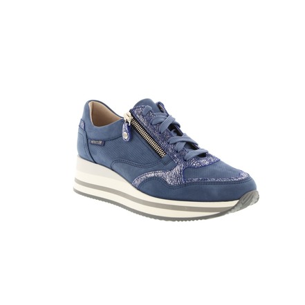 Mephisto chaussures à lacets bleu