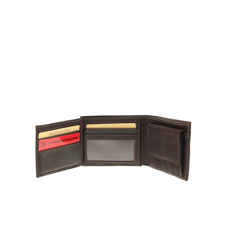 Arthur & Aston portefeuille brun 2