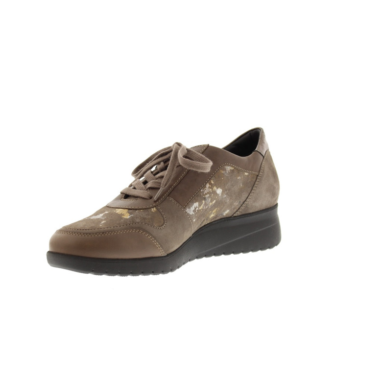 Mephisto lace shoes taupe 3