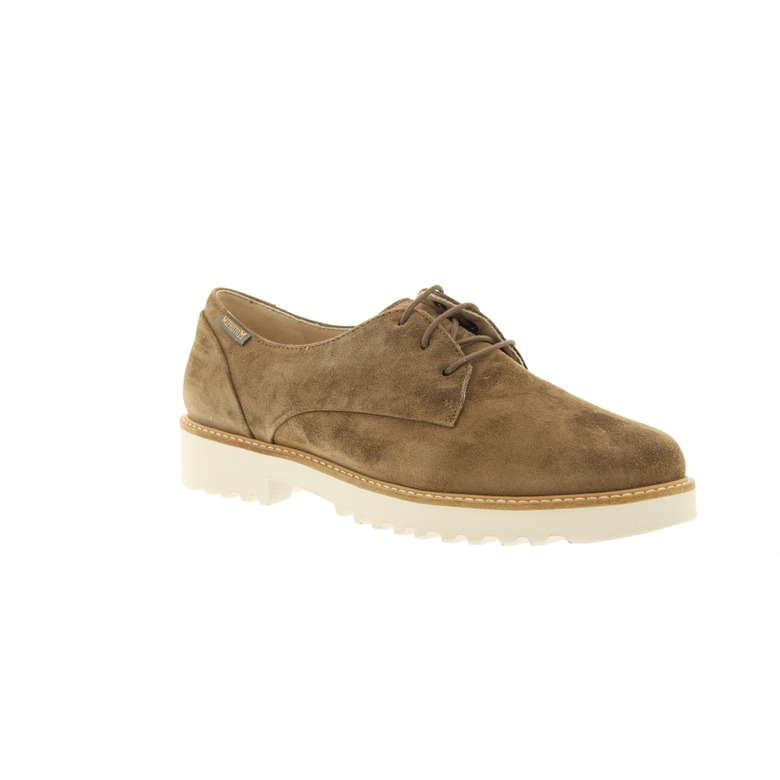 Mephisto lace shoes taupe 2