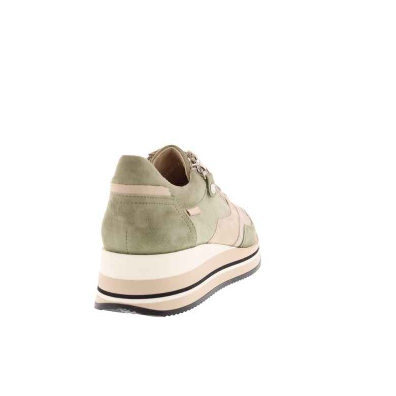 Mephisto chaussures basses vert kaki 4