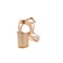 Moments By Content sandals rose gold 4