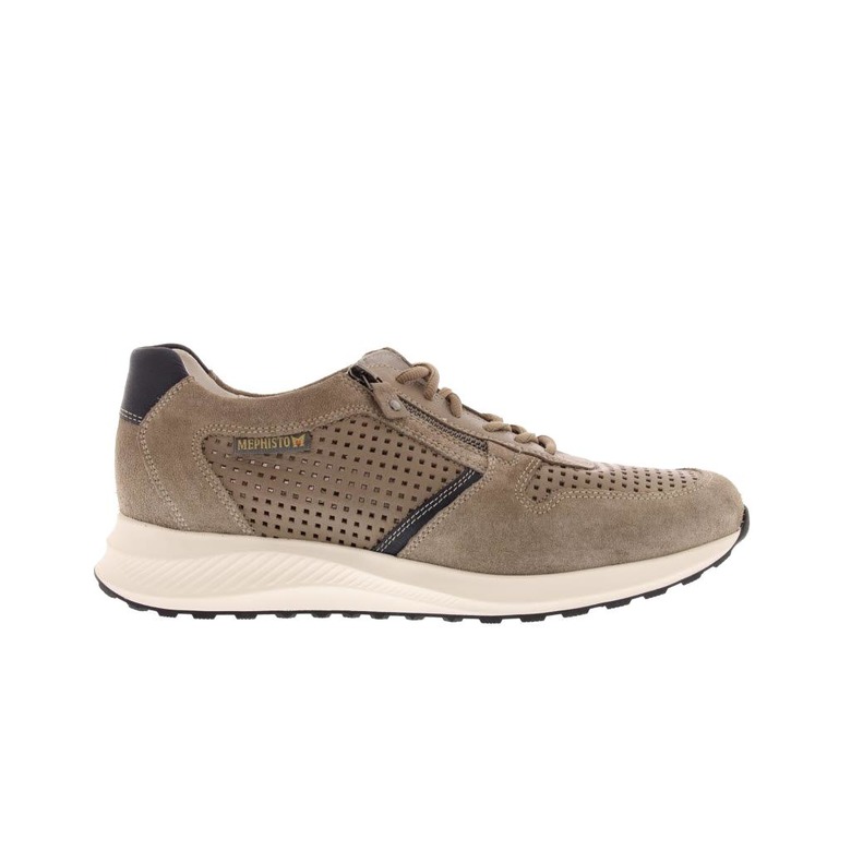 Mephisto lage schoenen taupe