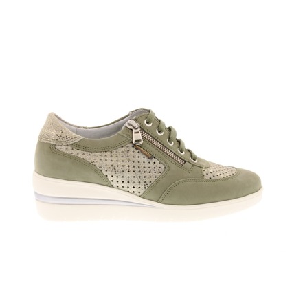Mephisto Mobils lage schoenen kaki