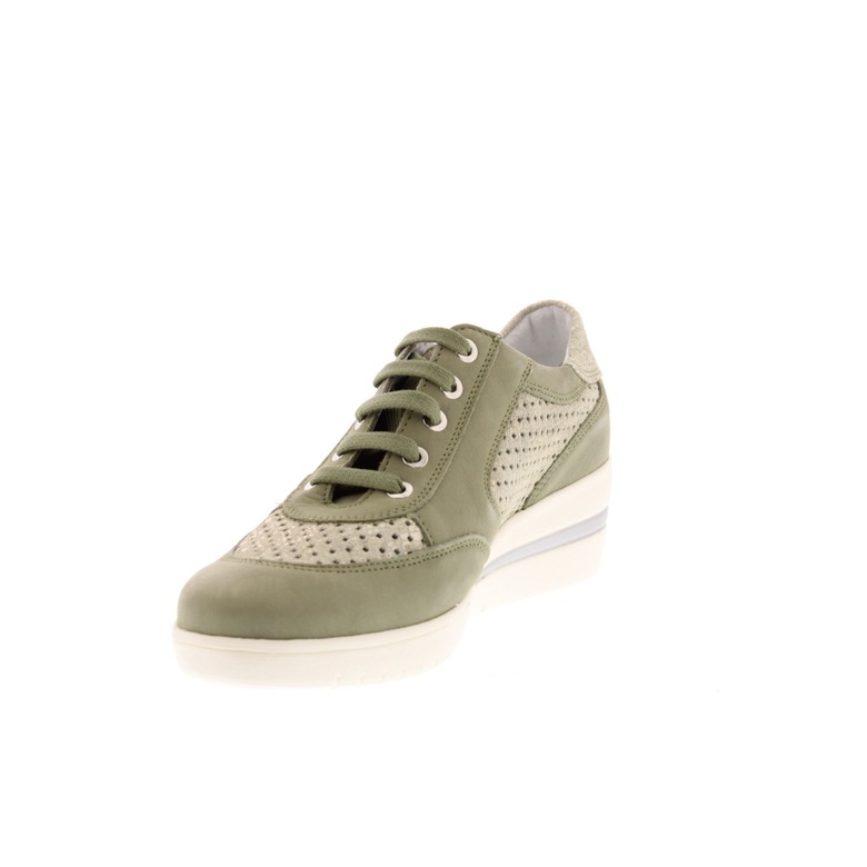 Mephisto Mobils lage schoenen kaki 3