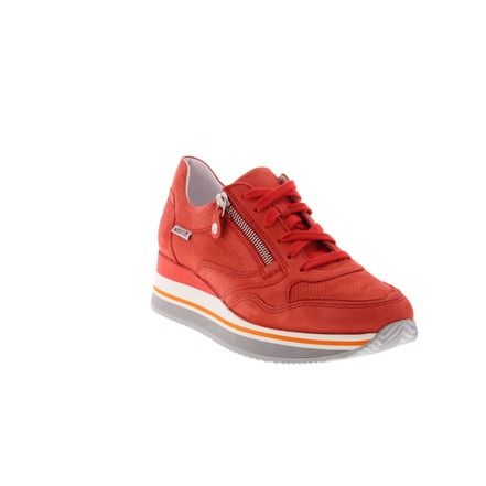 Mephisto chaussures basses rouge