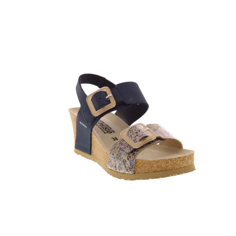 Mephisto sandales bleu 2