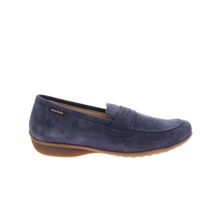 Mephisto Mobils mocassins jeansblauw